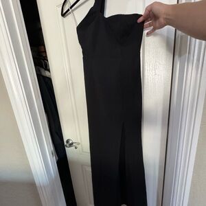 Black Bridesmaid Dress